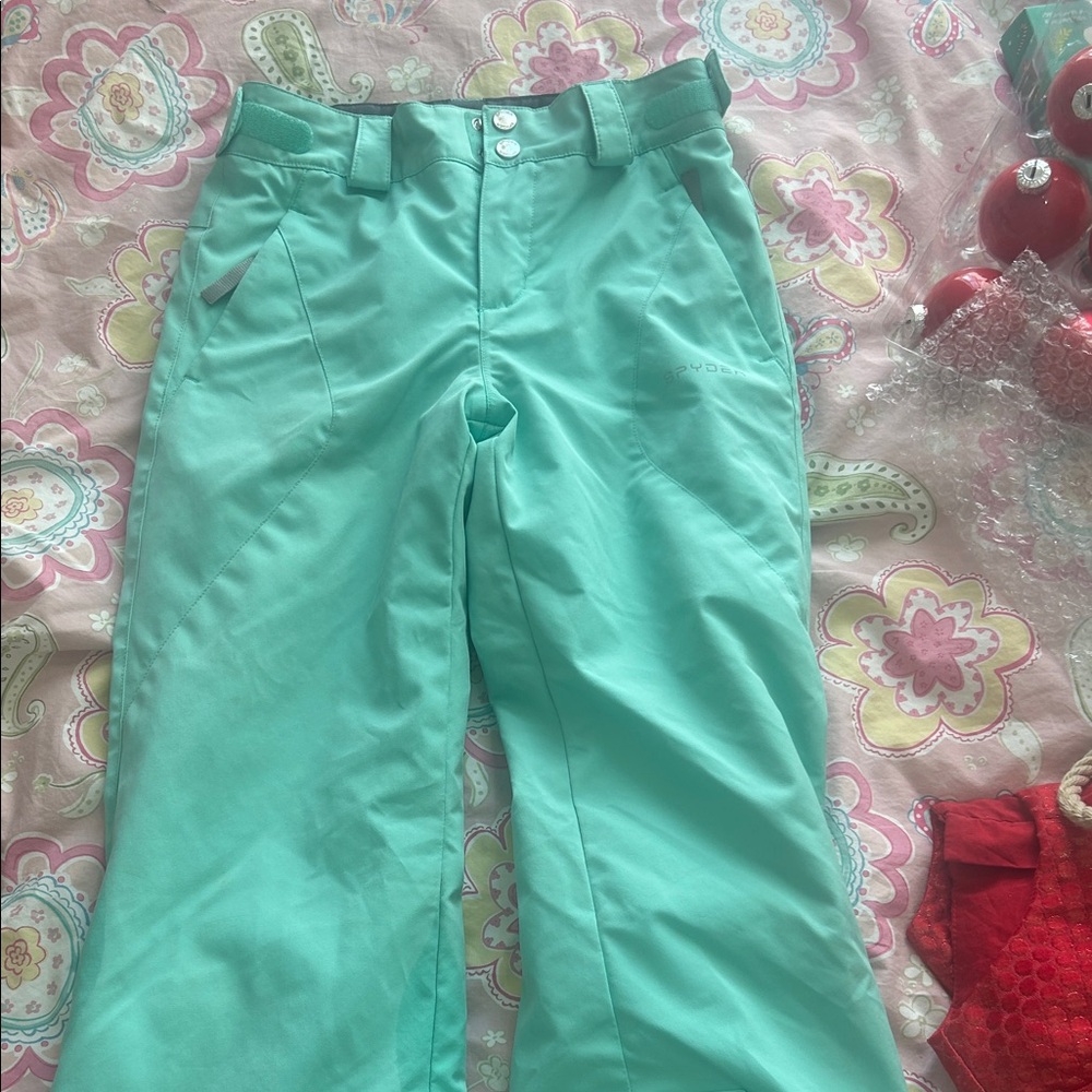 Spydet SnowPants with room to grow. Size 10